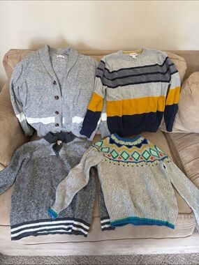 EUC Lot of 4 Preppy Pullover Sweaters